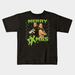 Shawn Michaels Merry Christmas Dx-Mas Kids T-Shirt